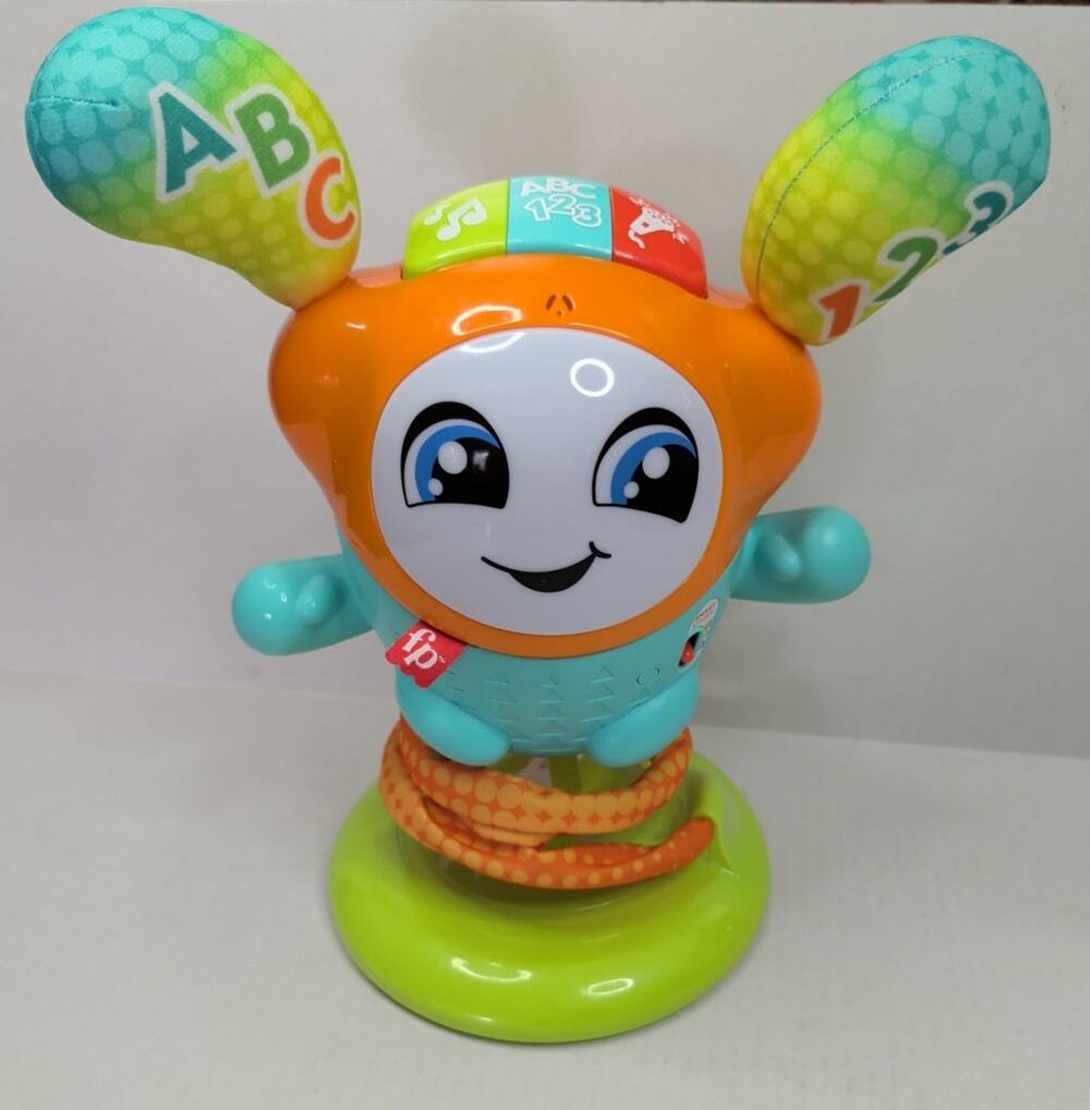 Fisher-Price DJ Bouncin' Beats Interactive Learning Toy Alphabet, Colors Numbers